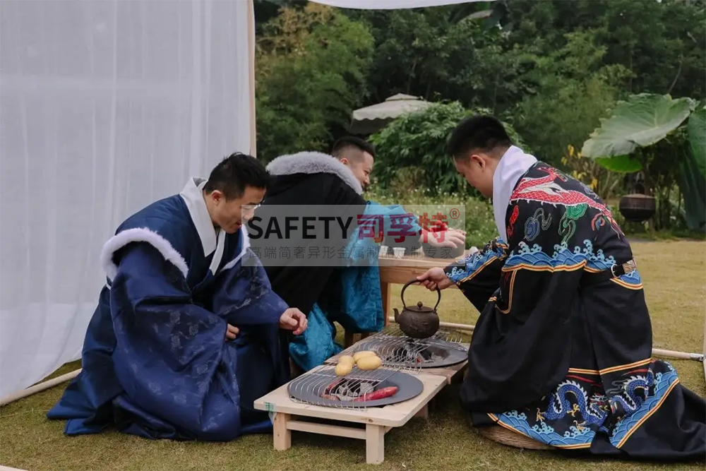 “圍爐煮茶”與非遺相互引流，潮流與文化傳承并不沖突[精致鋼圍爐，炭火爐](圖2)